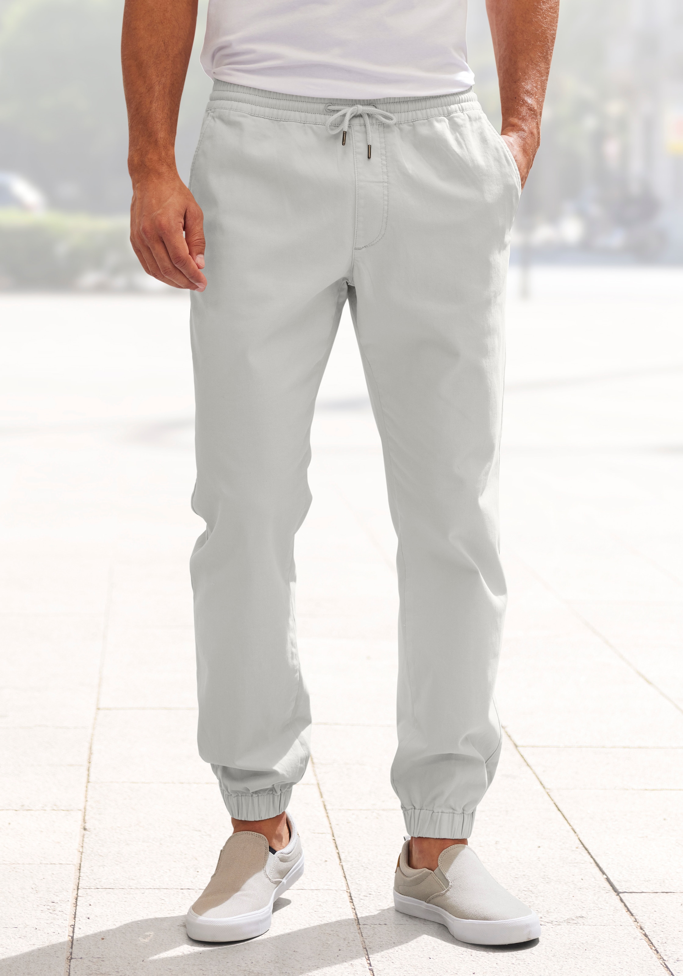 John Devin Jogger Pants »Jogg Pants«  aus elastischer Baumwoll-Qualität