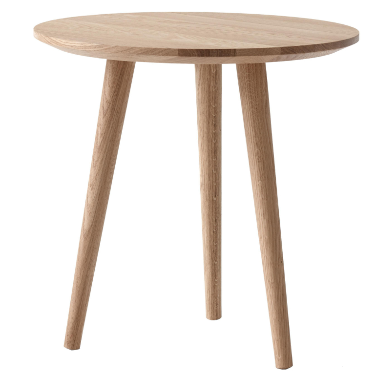 &tradition In Between SK13 bijzettafel Ø48 white oiled oak