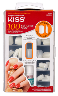 Kiss 100 Full Cover Nails Short Square 1ST