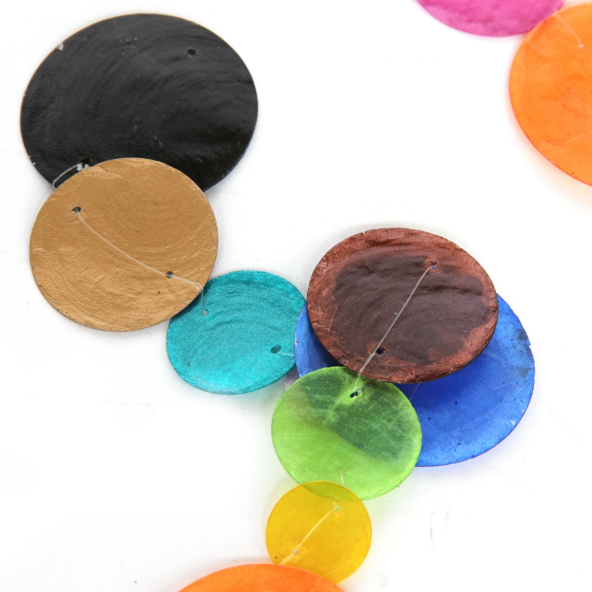 Muschelband, bunt, L 180cm günstig bestellen