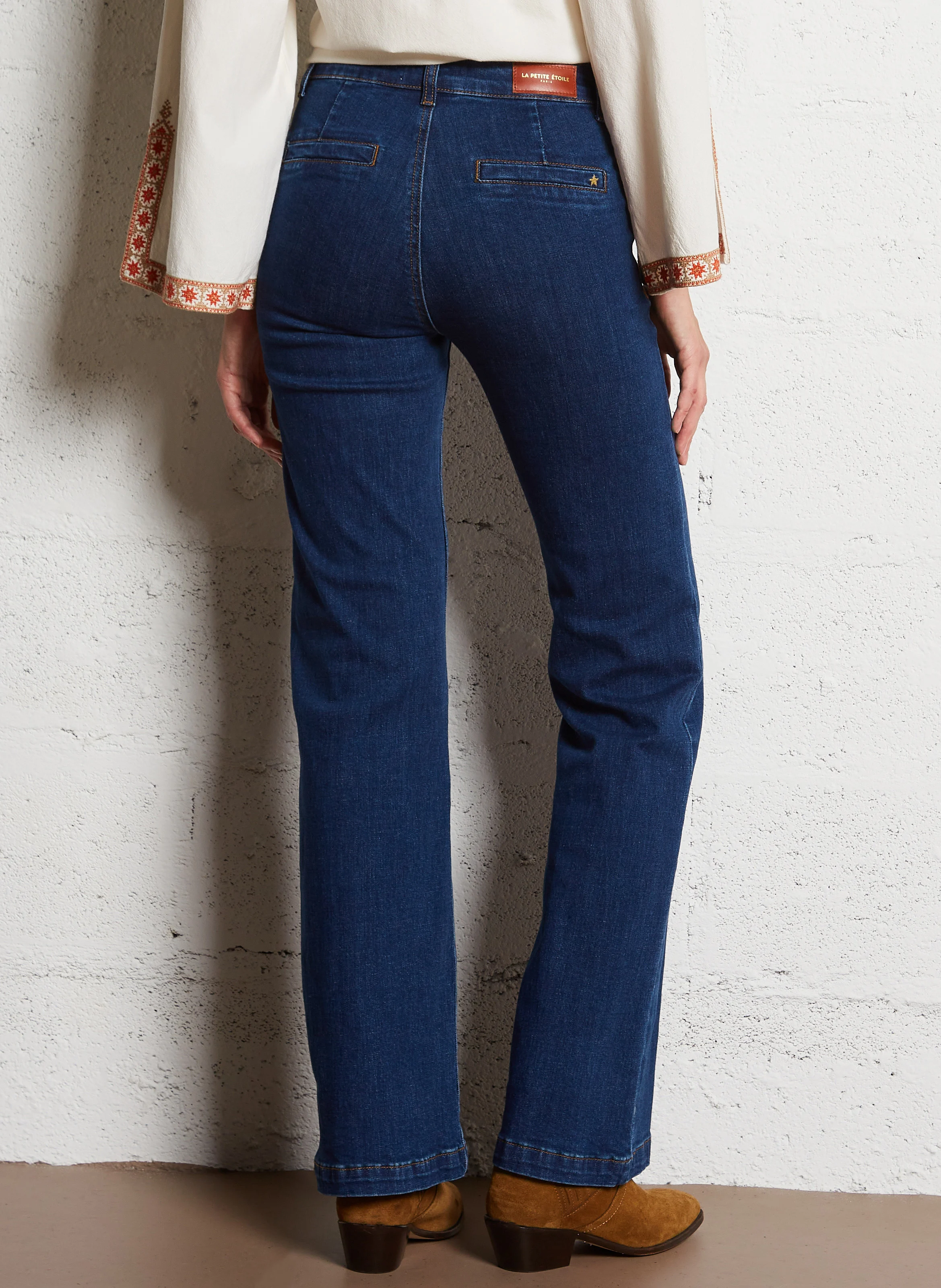SONNY - Jean boot-cut en coton mélangé | Jean brut