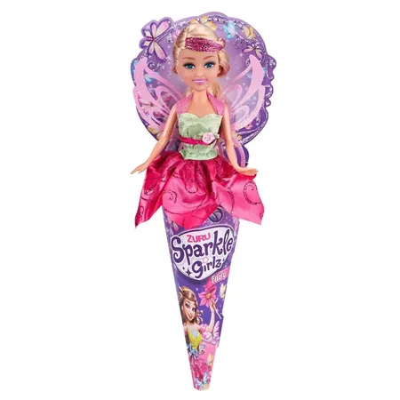 Zuru Sparkle Girlz Fairy Feenpuppe, 1 Stück, 4-fach sortiert