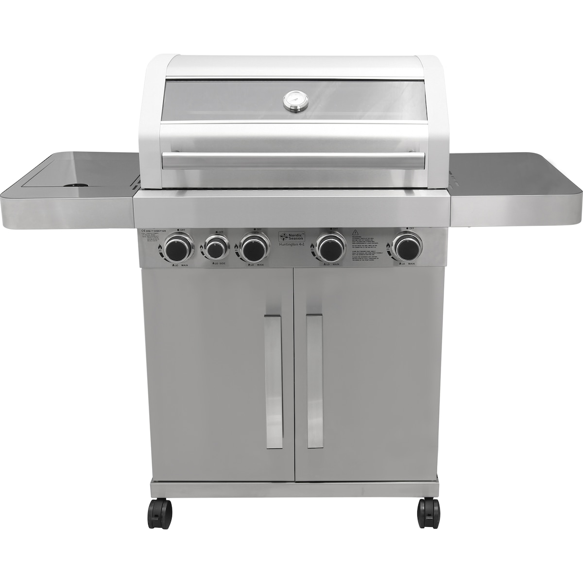 Nordic Season Huntington 4+1B gassgrill GG501715