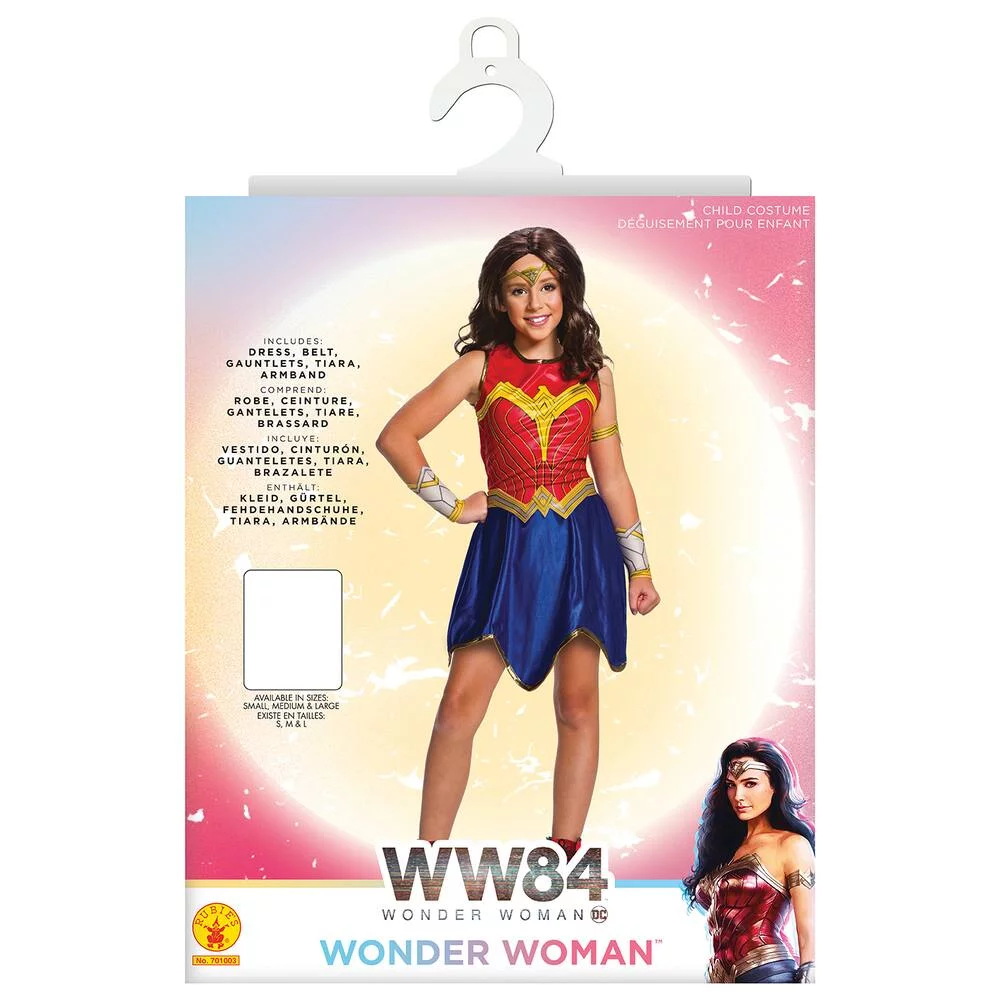 WONDER WOMAN 1984 -  DEGUISEMENT TAILLE 7-10