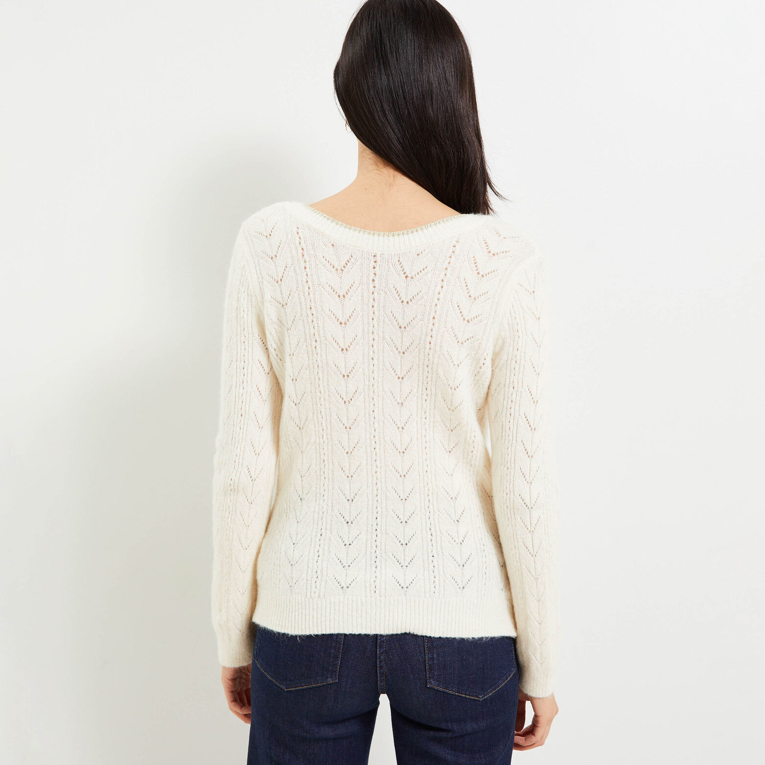 Gilet pull 2 en 1 femme