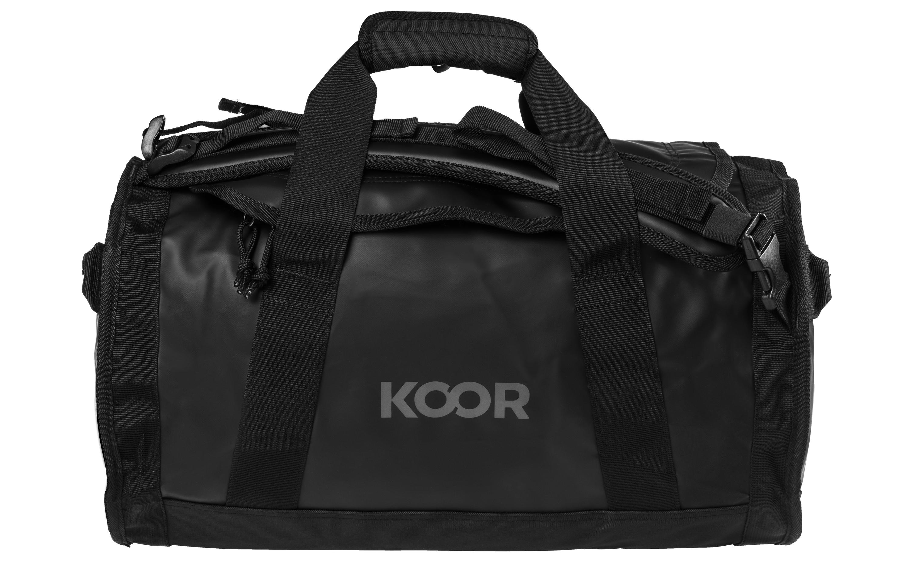 Duffle Bag Sooma 30 l, SchwarzWasserabweisende Reisetasche