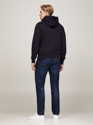 Moletom com capuz oversized com logo Crest