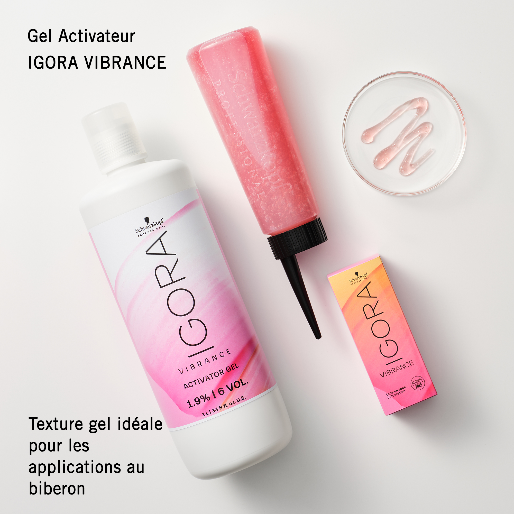 Gel activateur Igora Vibrance Schwarzkopf 6 Vol 1,9% 1 Litre