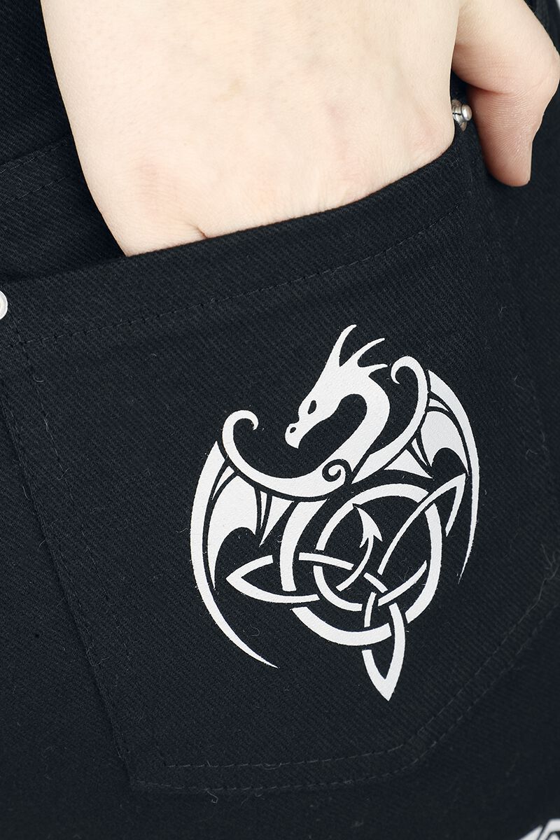 Gothicana X Anne Stokes - Short | Gothicana by EMP Short