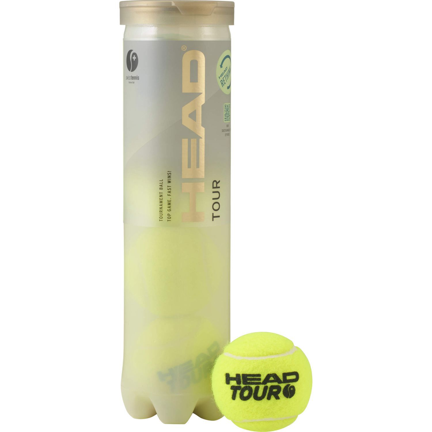 HeadTOUR SWISS 4-Ball-Dosen/Tube