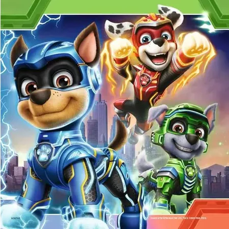 Ravensburger Puzzle - PAW Patrol: The Mighty Movie, 3 x 49 Teile
