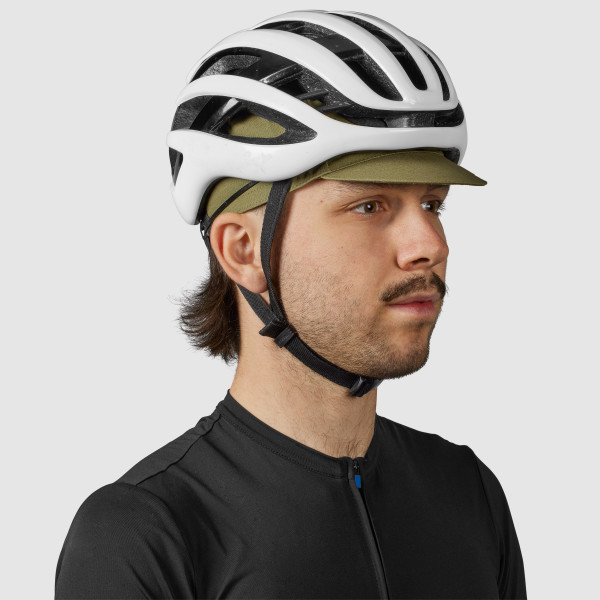 GripGrab Classic Cotton Cycling Cap Olivengrøn