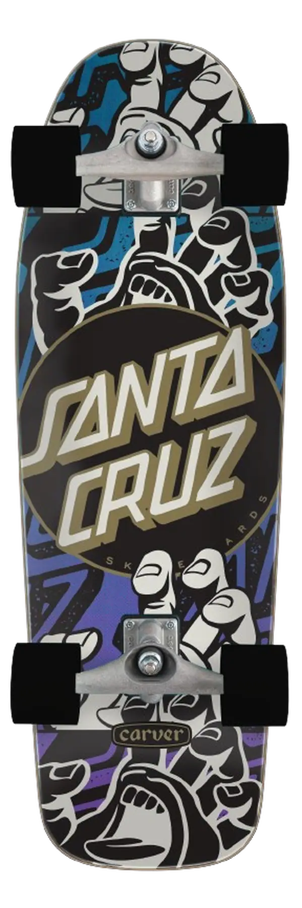 Santa Cruz 80s Rider Handled Dot Surfskate | SkatePro