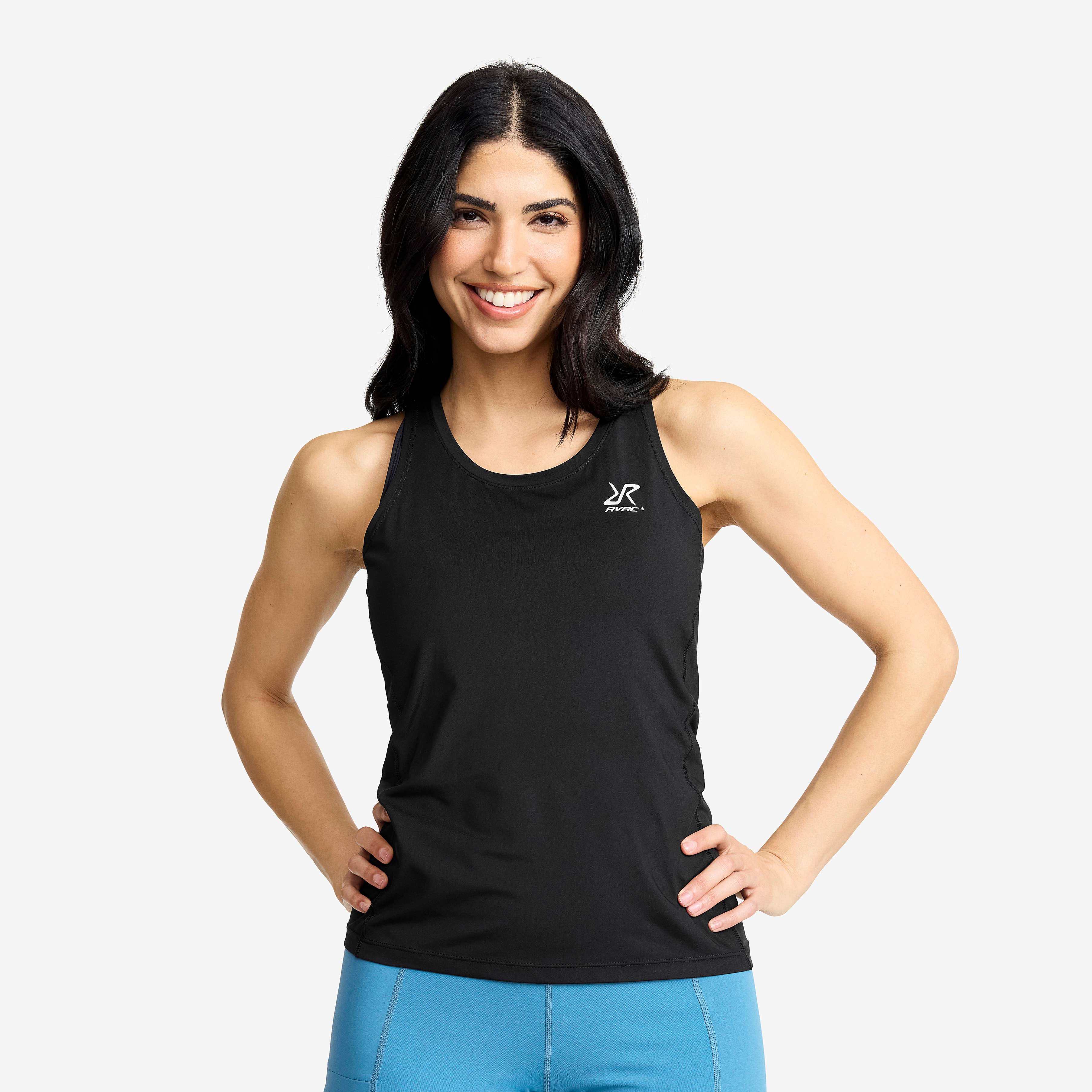 Stride Active Tank Top Dame Black