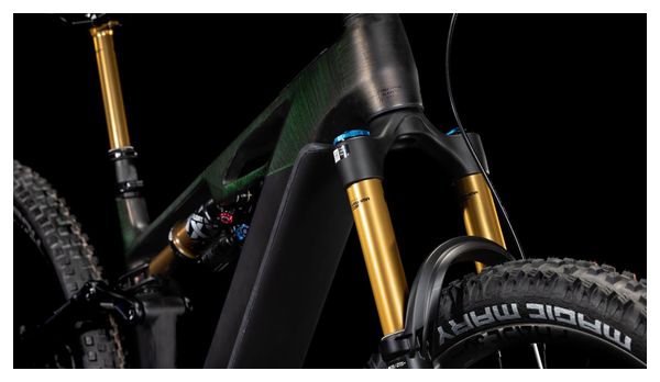 VTT Électrique Tout-Suspendu Cube Stereo Hybrid One44 HPC SLT 800 Sram XX Eagle AXS 12V 800 Wh 29'' Gris Irisé Liquid Lava 2025