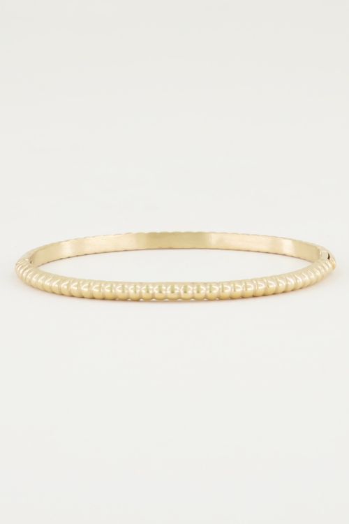 Bangle geribbeld small