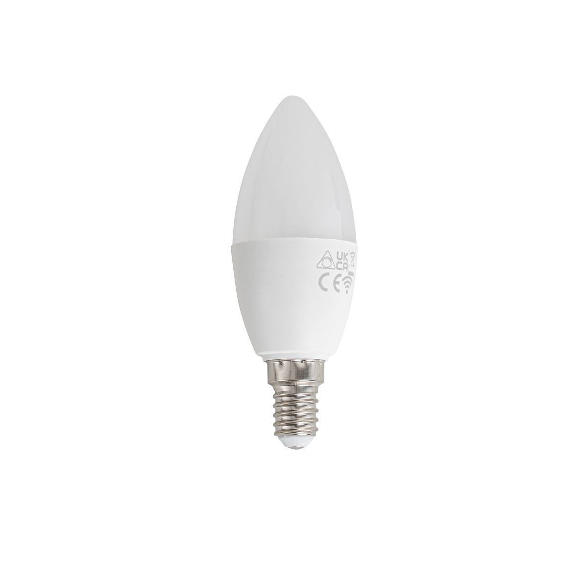 Smart E14 LED lamp C37 opaal RGBW 4.9W 470 lm 2700-6500K