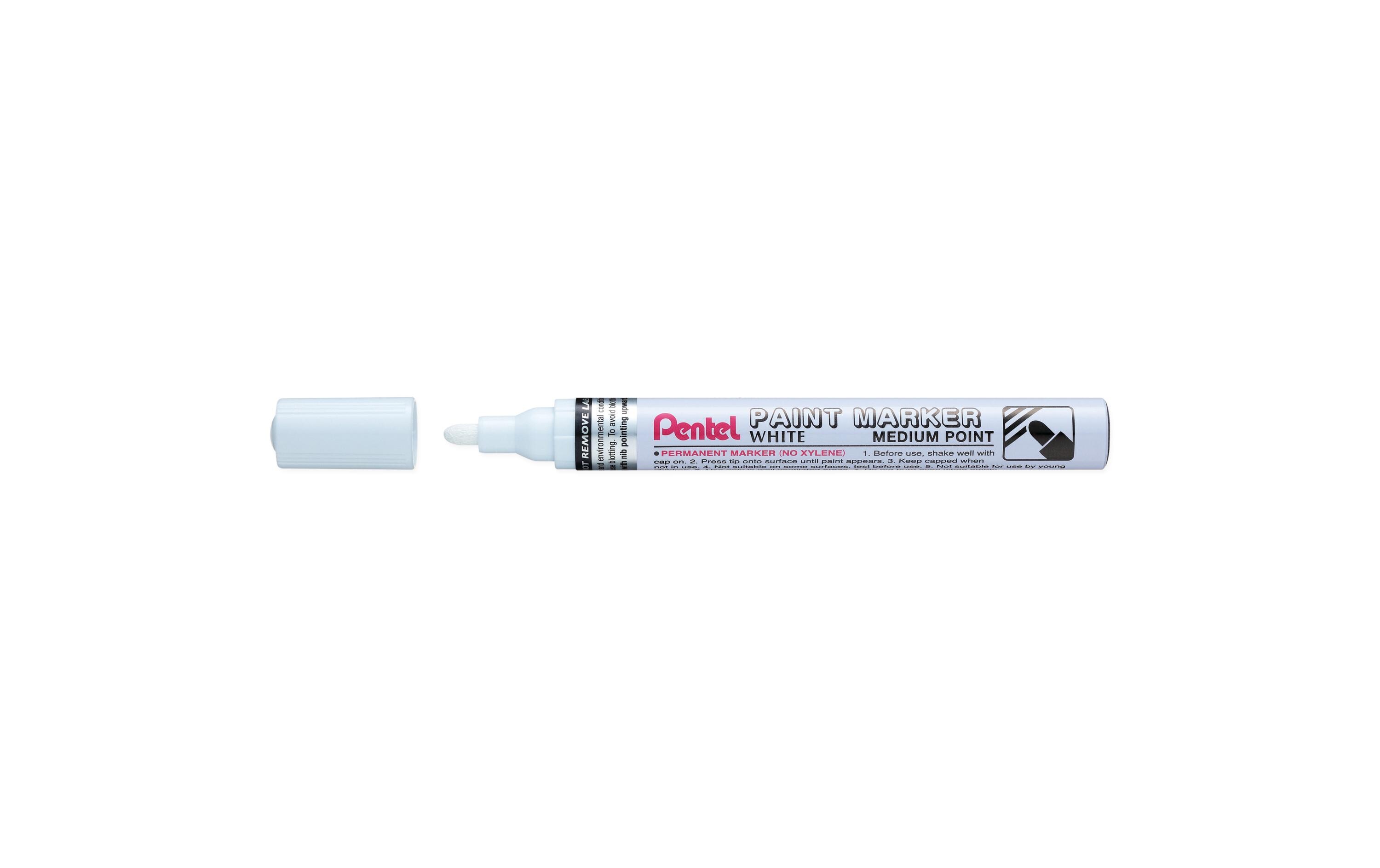 Permanent-Marker 2.5, WeissWasserfester Marker