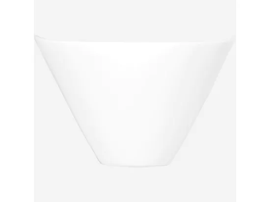 HABITAT - Bol de nouilles avec baguettes en porcelaine - 8 cm - Blanc (Lot de 4) - Jersey