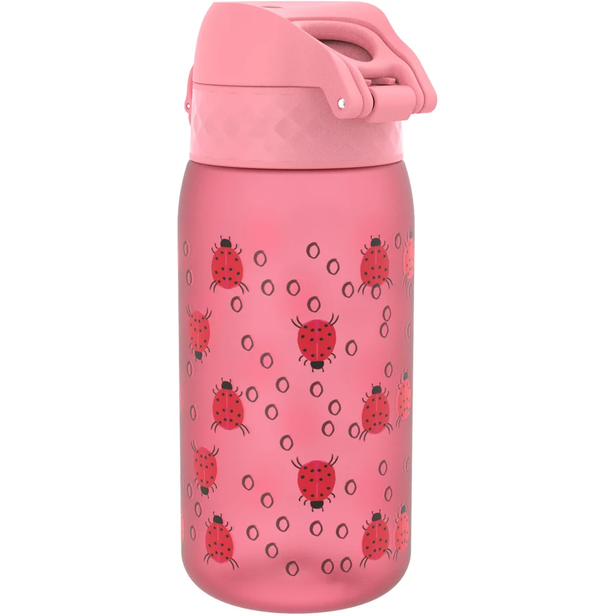 ion8 Kindertrinkflasche auslaufsicher 350 m Marienkäfer  rose