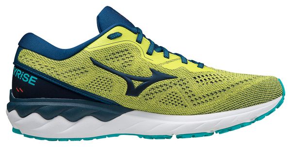 Chaussures Running Mizuno Wave Sky rise 2 Jaune