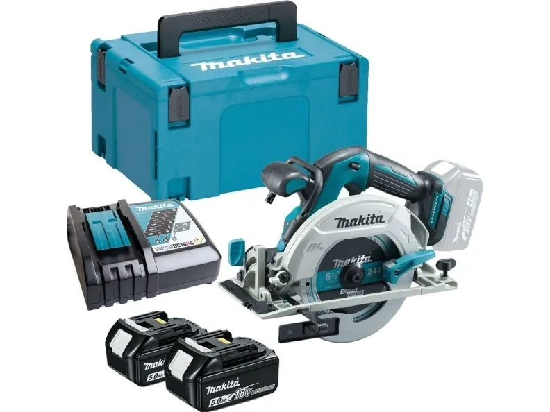 Makita DHS680RTJ - Cirkelsav - ledningfri - 165 mm - 2 batterier - 18 V