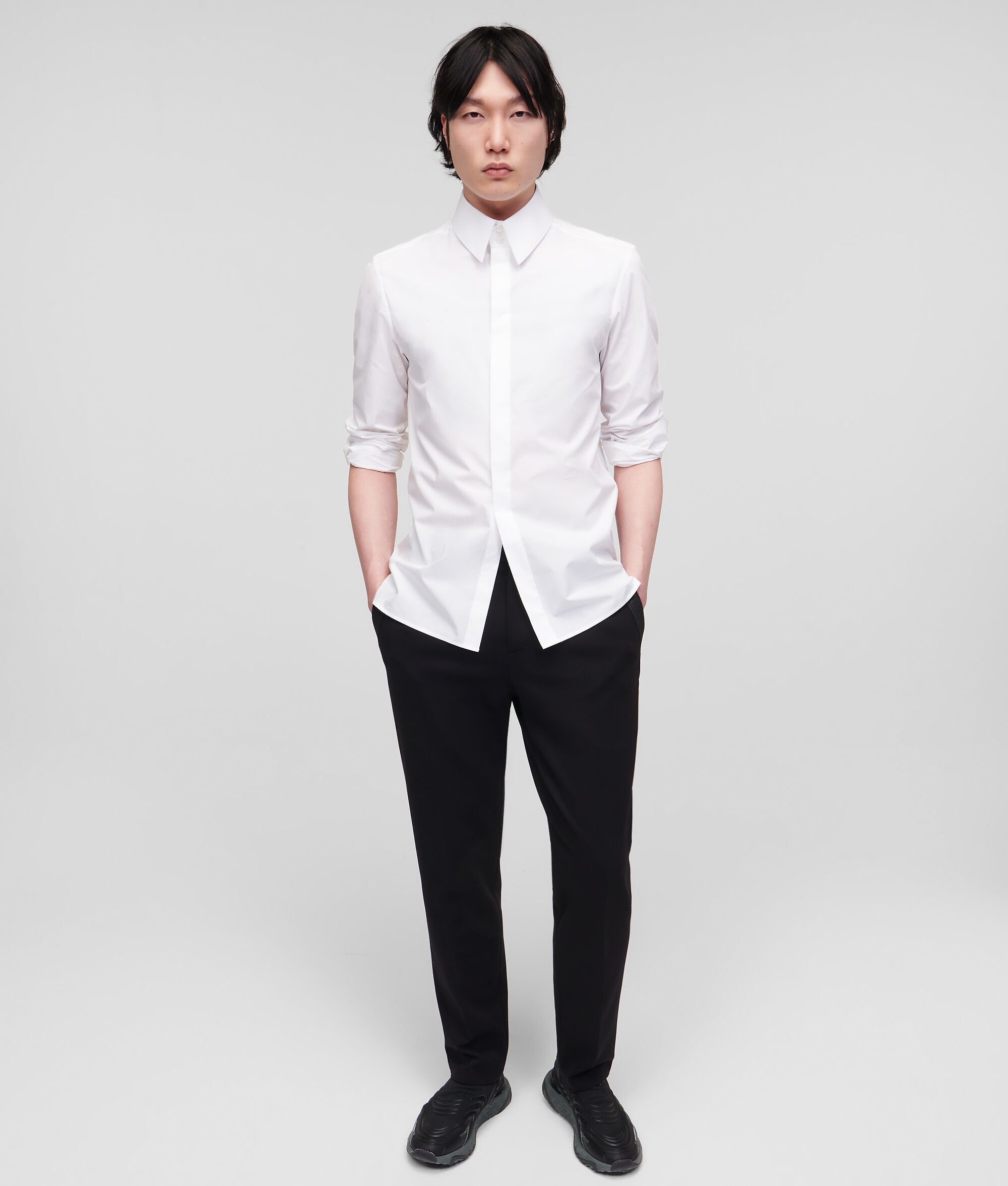 CHEMISE EN POPELINE KARL CLASSIQUE