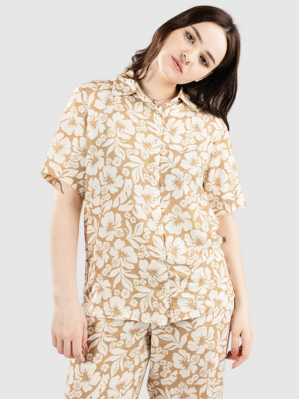 Rhythm Pacific Short Shirt golden