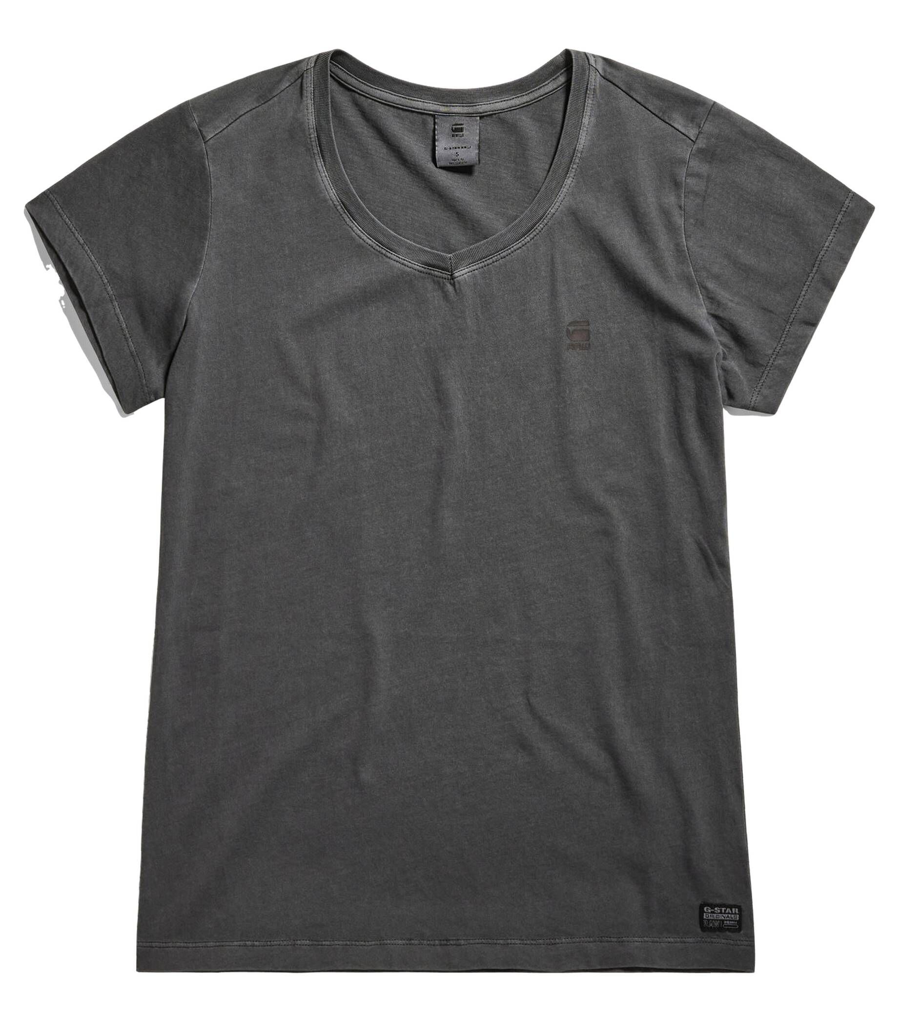 G-Star RAW| Damen T-Shirt OVERDYED EYBEN SLIM V T 2.0
