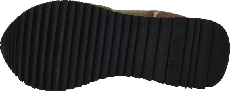 SUN68 Big Ally Solid Sneakers Groen Dames