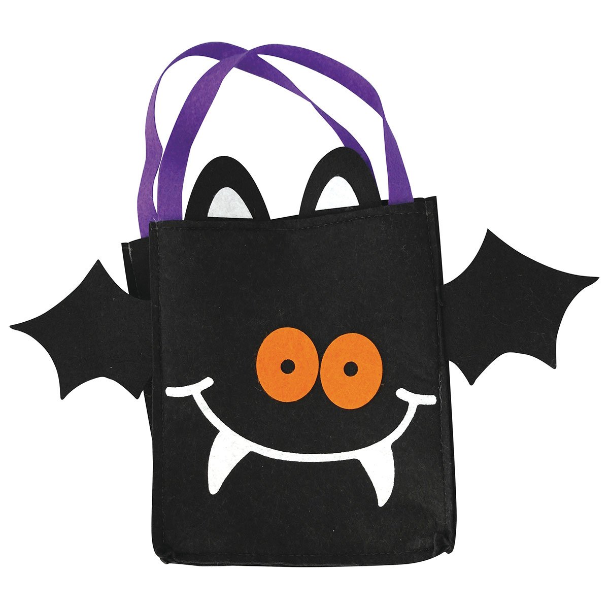 SAC A BONBONS CHAUVESOURIS EN FEUTRINE