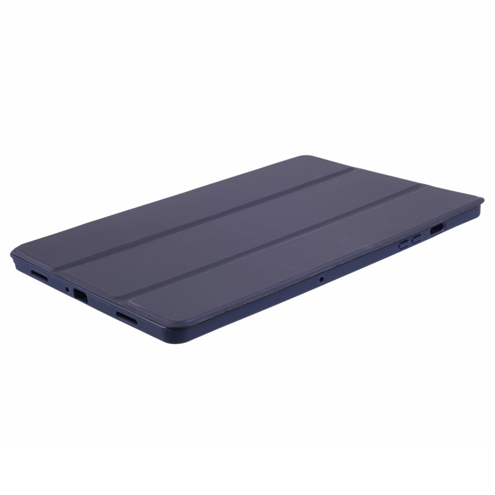 Samsung Galaxy Tab A9  Plus Leder Tasche Flip Cover Hülle - Dunkelblau