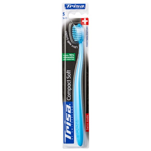 TRISA Zahnbürste Compact Soft soft Blist 1 Stk