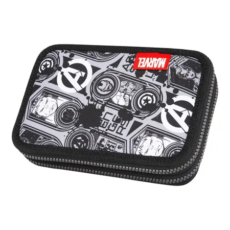 CoolPack XL-Etui gefüllt mit McAddy, 2-Zip, MARVEL – AVENGERS -Kollektion 2024-