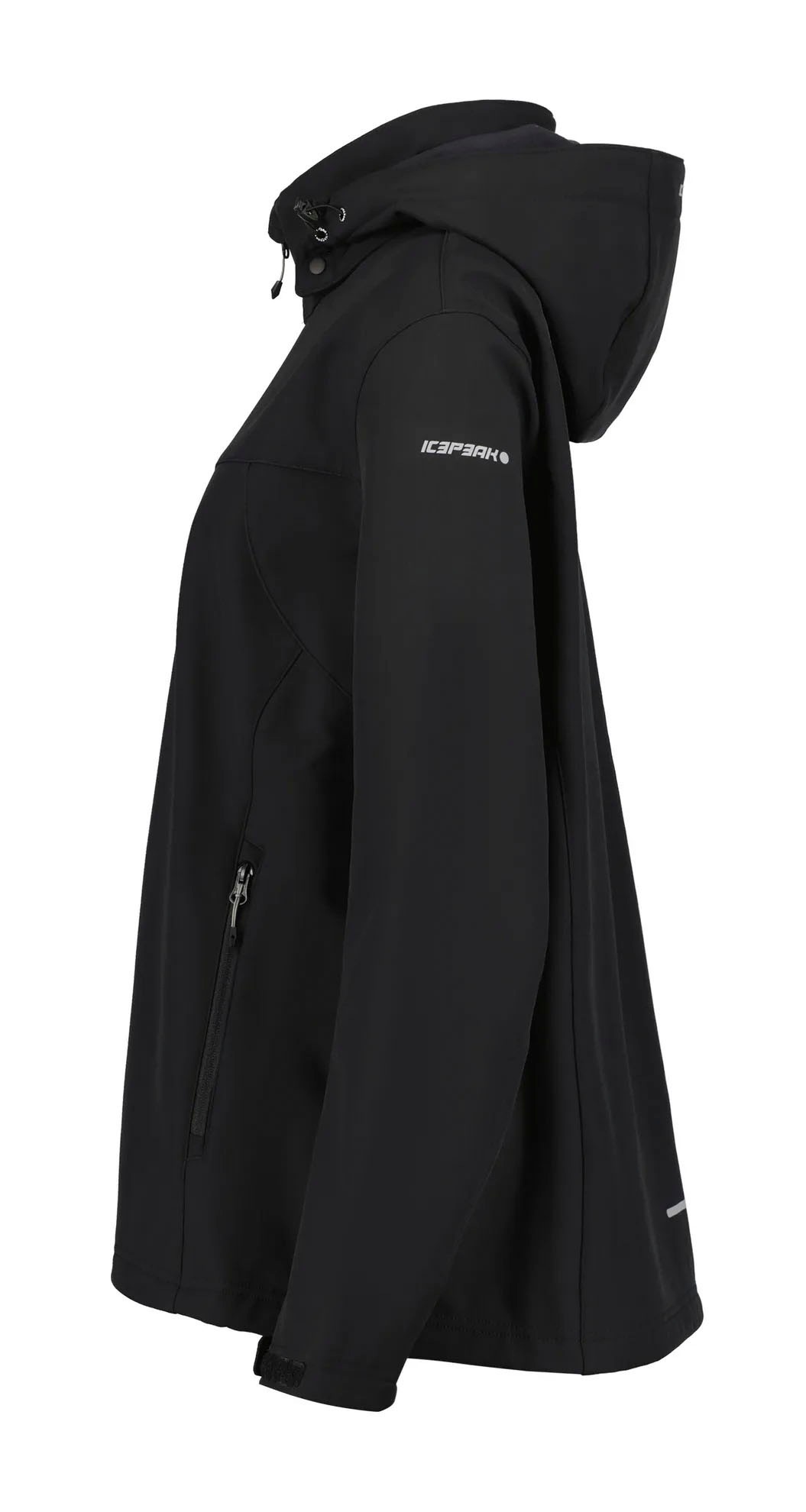 Icepeak Softshelljacke »BRENHAM« 1 Stk. tlg. mit Kapuze Winddicht & Wasserabweisend & Atmungsaktiv