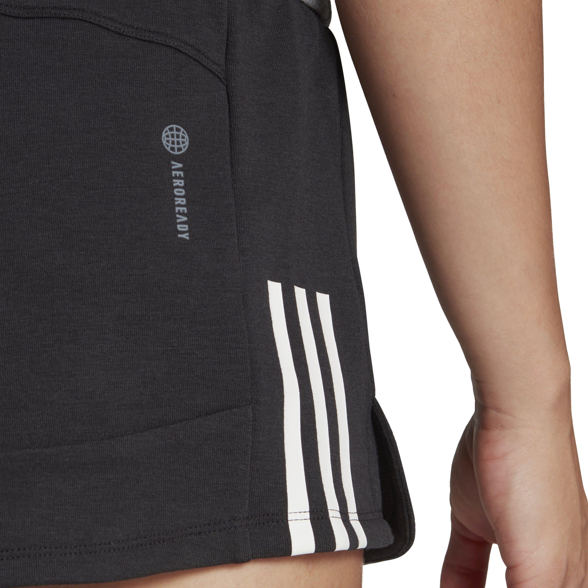 adidas Train Essentials 3 Stripe Pacer Shorts Womens