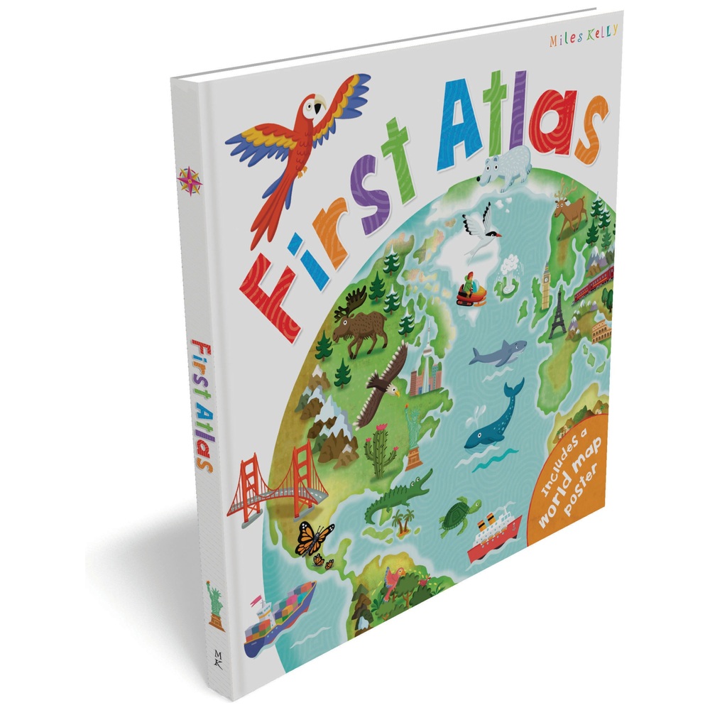 Miles Kellys erstes Atlas-Hardcover-Buch