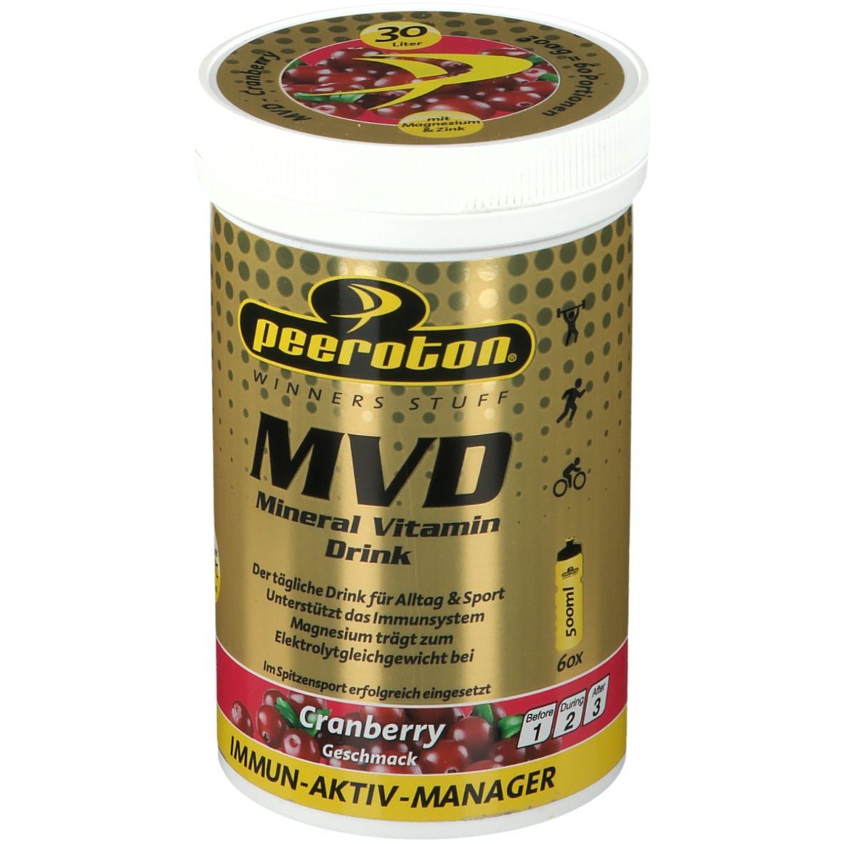 peeroton® MVD Mineral Vitamin Drink Cranberry