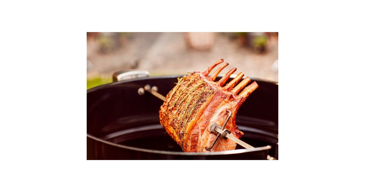WeberBraadspit rotisserie  (Zwart/zilver)