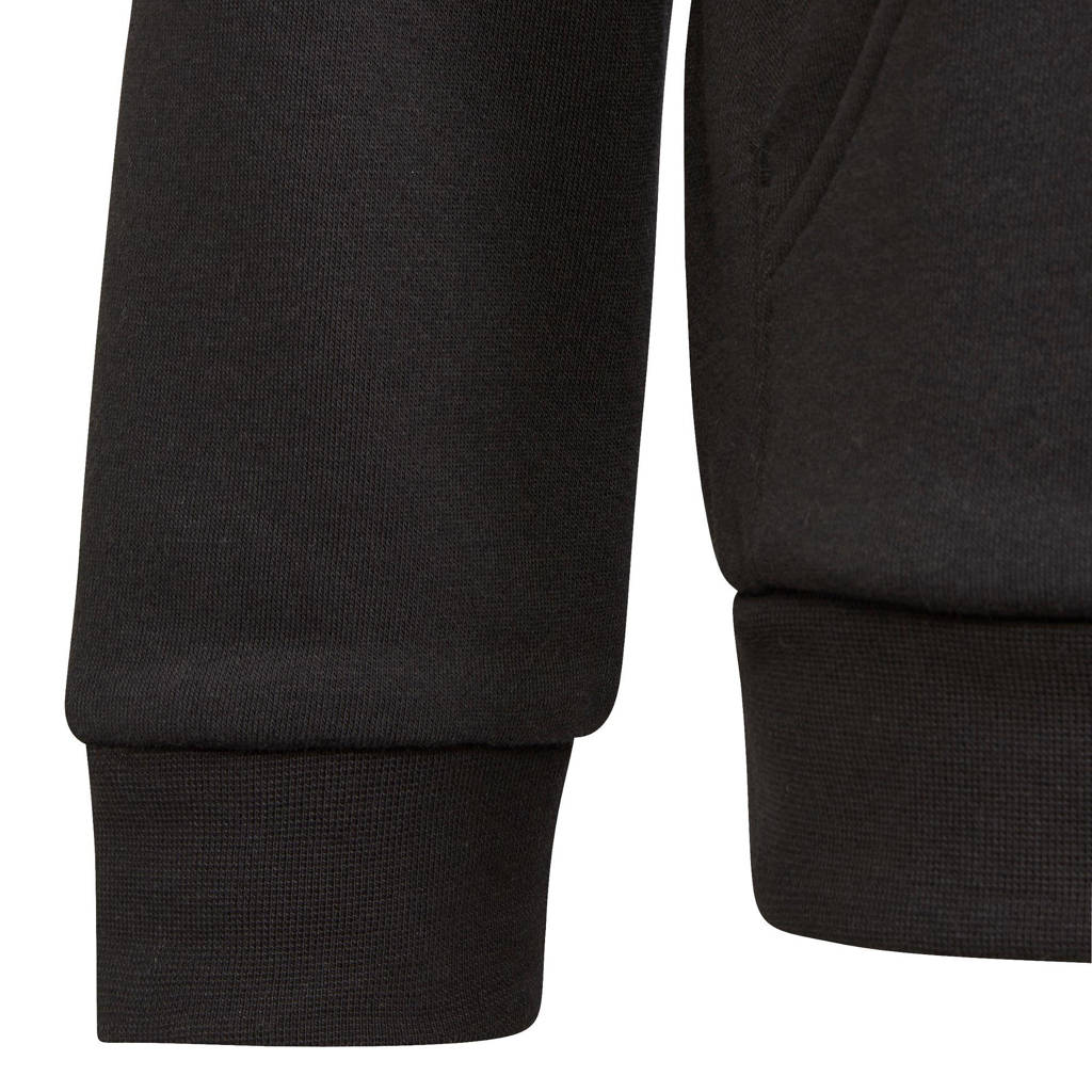 adidas Adicolor fleece hoodie zwart/wit