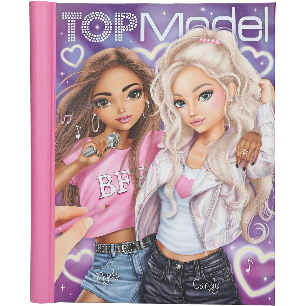 Køb TOPModel My Bff Malebog Med Led Og Lyd