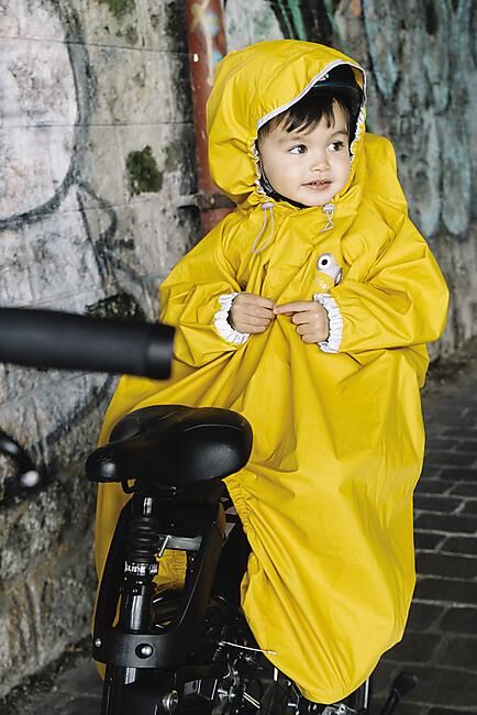 RAINETTE - PONCHO IMPERMEABLE SIEGE VELO