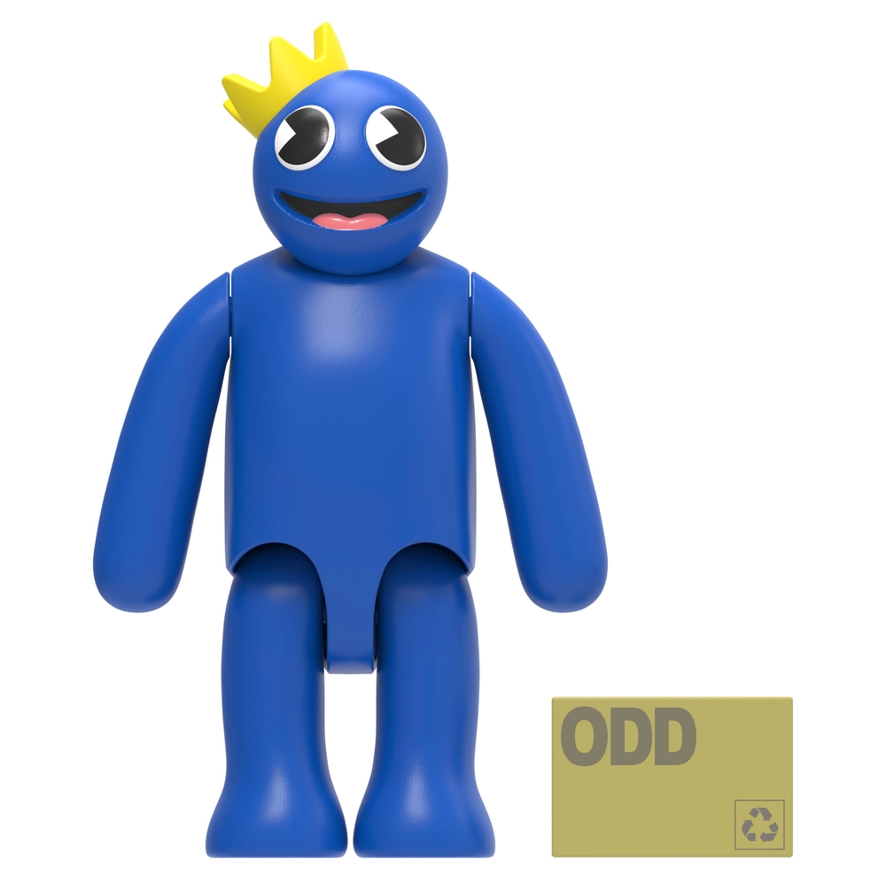 Rainbow Friends 13cm Happy Blue Figur Serie 1