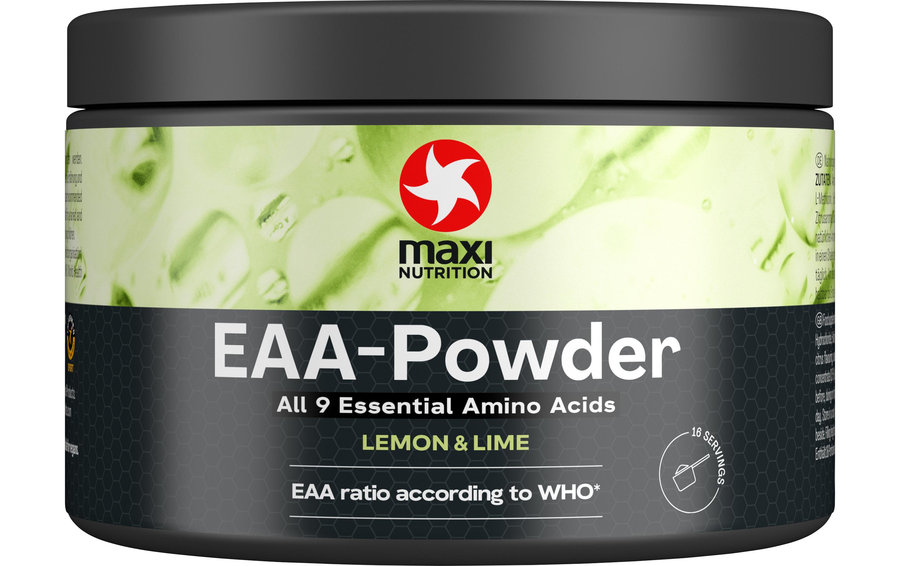 EAA Aminosäuren Lemon & Lime 250 gAminosäure-Pulver