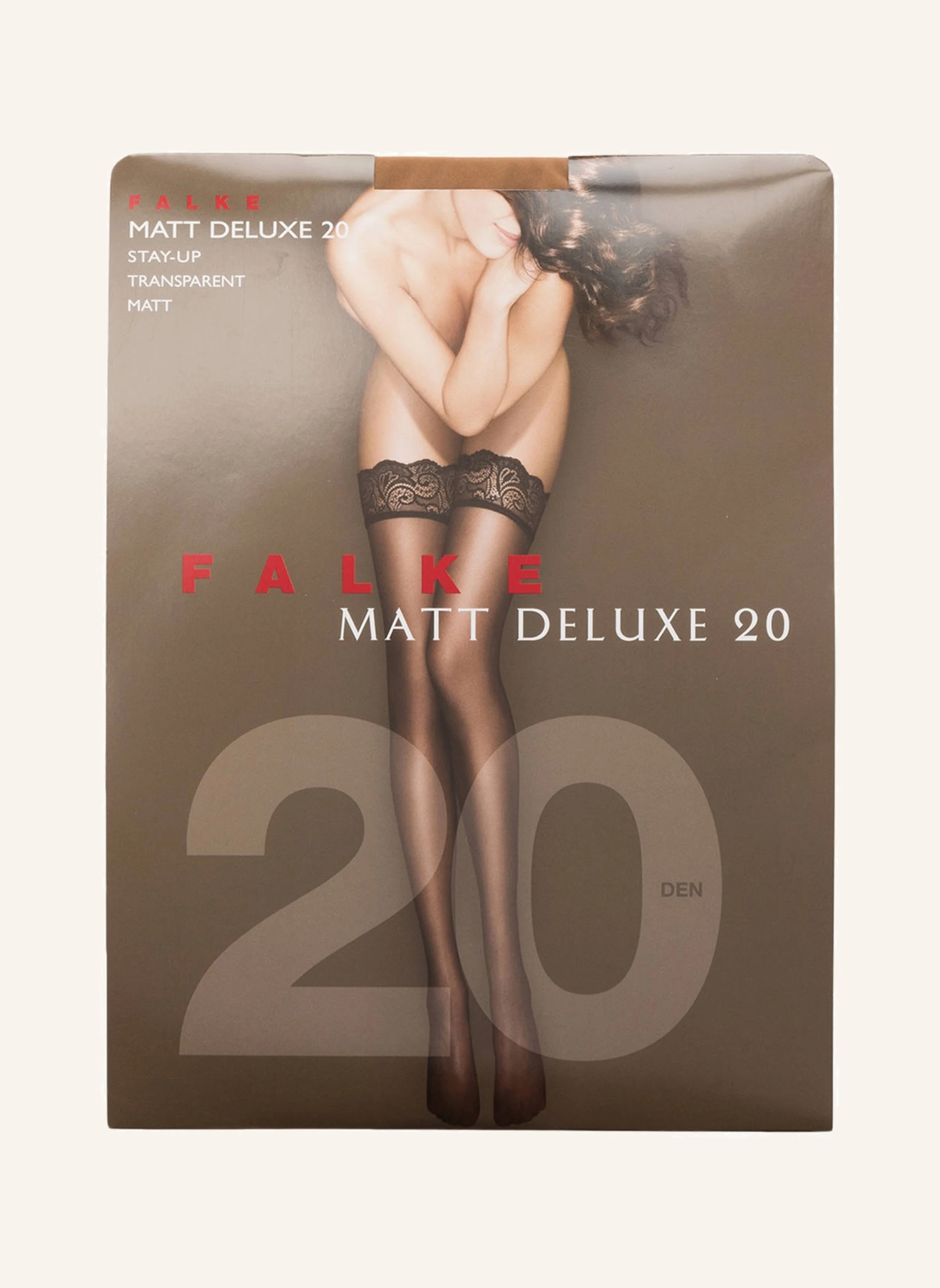 FALKE Halterlose Strümpfe MATT DELUXE