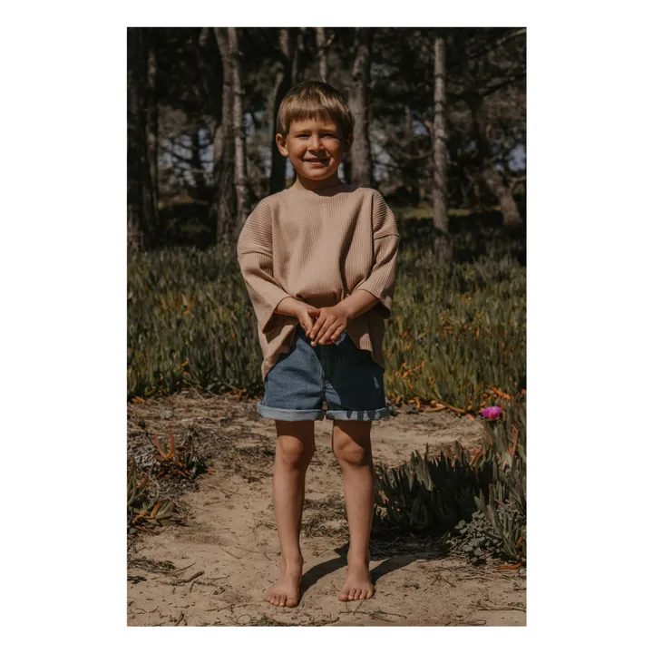 The Simple Folk Short en Jean | Denim clair