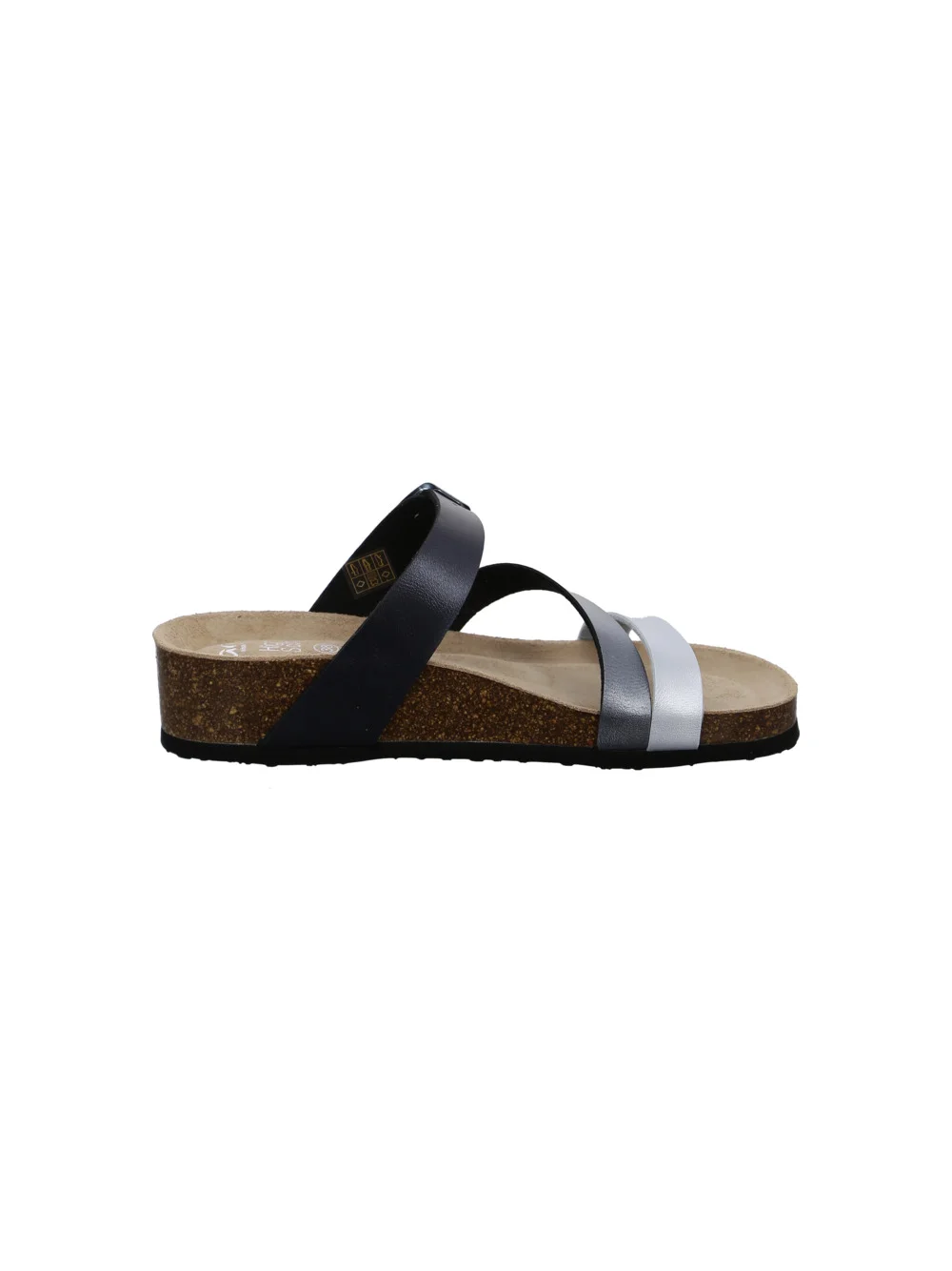 Pantolette Bali grau