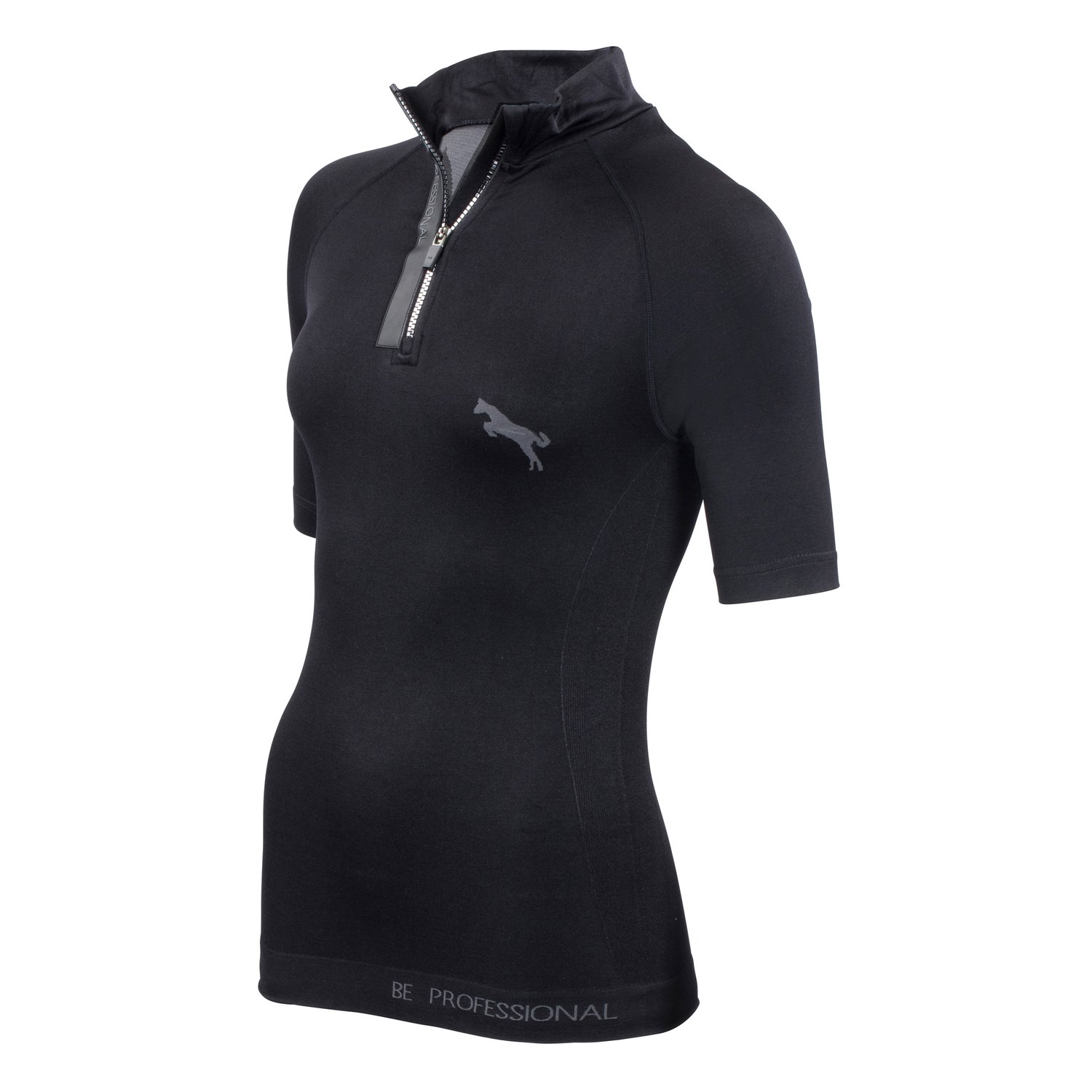 eaSt Shirt Seamless short - black