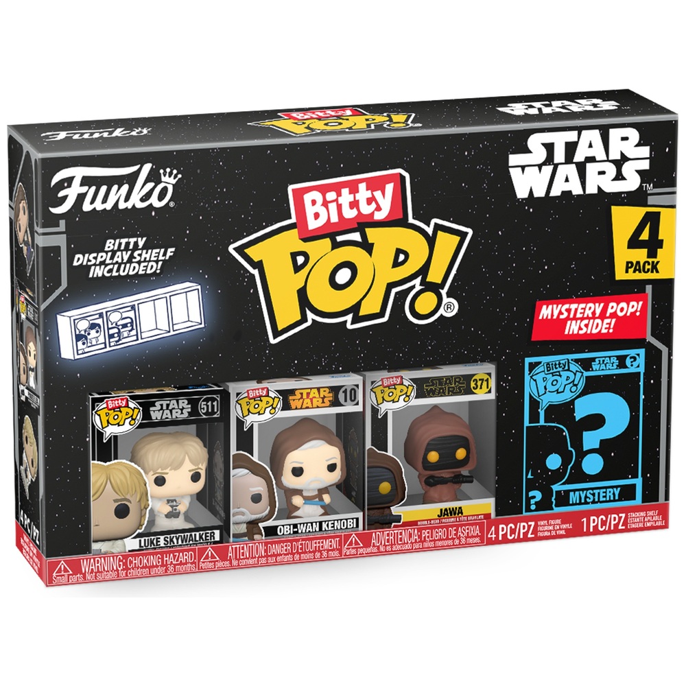POP! Vinyl: Bitty POP Star Wars Luke Skywalker 4er-Pack