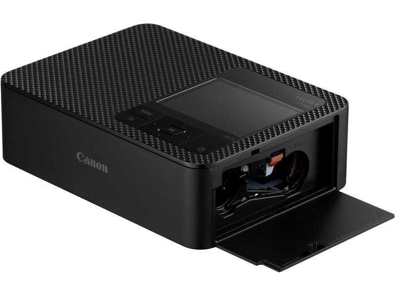 Canon Fotodrucker Selphy CP1500 Schwarz inkl. Papier und Ti Mobiler, WLAN-fähiger Fotodrucker